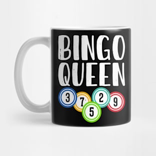 Bingo Queen T shirt For Women Mug